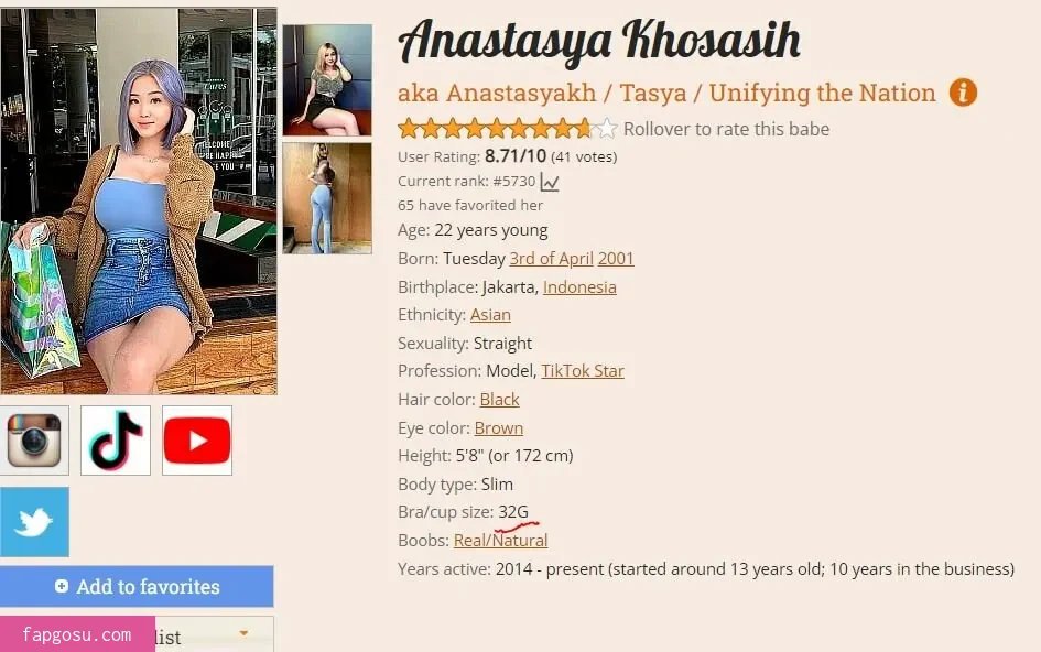 Anastasya Khosasih - Photo #558