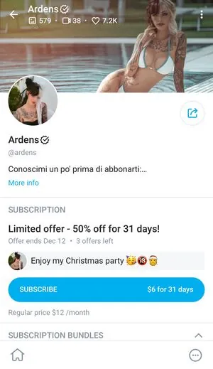 Ardens content