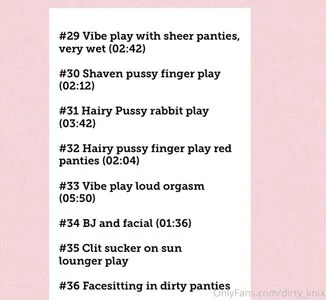 dirty_knix content