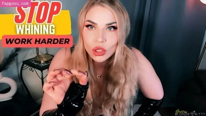 Goddess Blonde Kitty