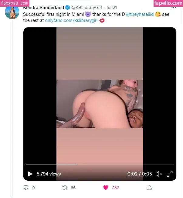 Kendra Sunderland