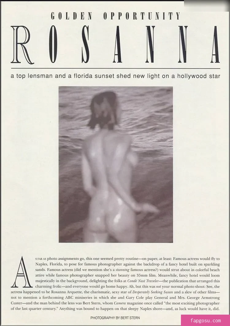 Rosanna Arquette